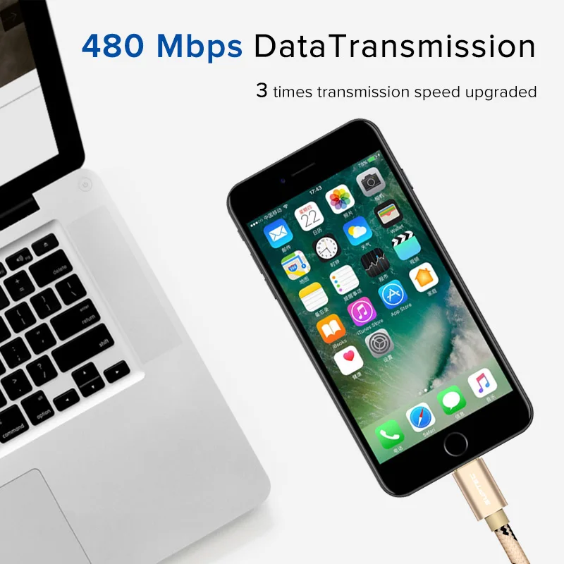 Кабель зарядный EECPT USB Type-C 3 а с поддержкой быстрой зарядки и передачи данных |