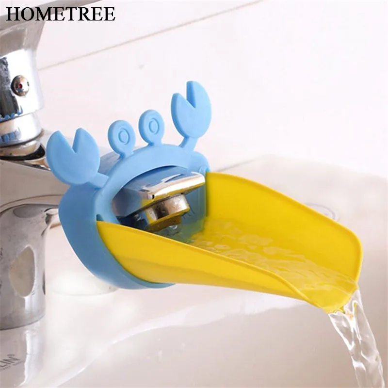 HOMETREE New High Quality Silicone Cute Bathroom Sink Faucet Chute Extender Crab Children Kids Washing Hands 4 colors H633
HOMETREE New High Quality Silicone Cute Bathroom Sink Faucet Chute Extender Crab Children Kids Washing Hands 4 colors H633