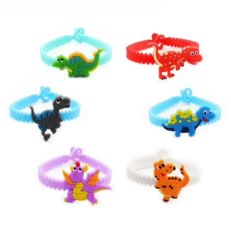 6pcs Kids Birthday Party Gift Dinosaur Wristband Rubber Bangle Bracelets BirthdayParty Decor Jungle Party Decoration Supplies
6pcs Kids Birthday Party Gift Dinosaur Wristband Rubber Bangle Bracelets BirthdayParty Decor Jungle Party Decoration Supplies