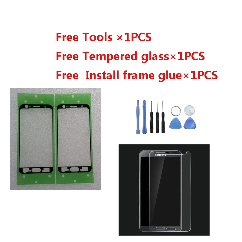 Super AMOLED LCD For Samsung Galaxy J7 2015 J700 J700F J700H J700M LCDS Display Touch Screen Digitizer Assembly with Sticker | Мобильные