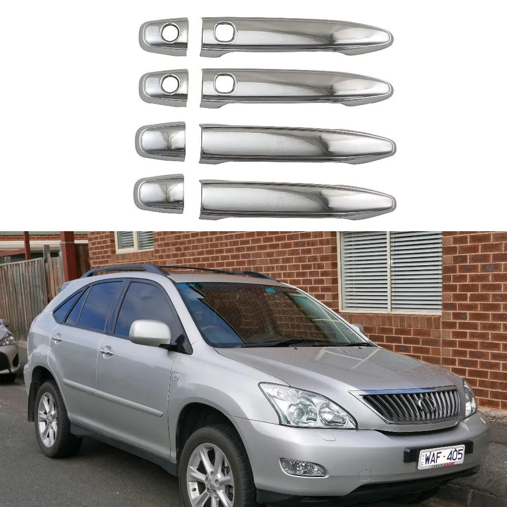 Высококачественные чехлы на дверные ручки для Lexus XU30 RX330 RX350 2003-2008 ABS хромированные аксессуары
Высококачественные чехлы на дверные ручки для Lexus XU30 RX330 RX350 2003-2008 ABS хромированные аксессуары