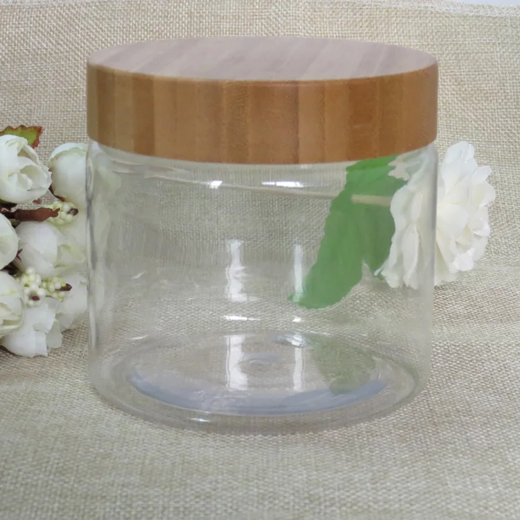 50pcs/lot 500ml honey pot seasoning food circular PET packing bottle with natural bamboo cover Facial mask jar
50pcs/lot 500ml honey pot seasoning food circular PET packing bottle with natural bamboo cover Facial mask jar