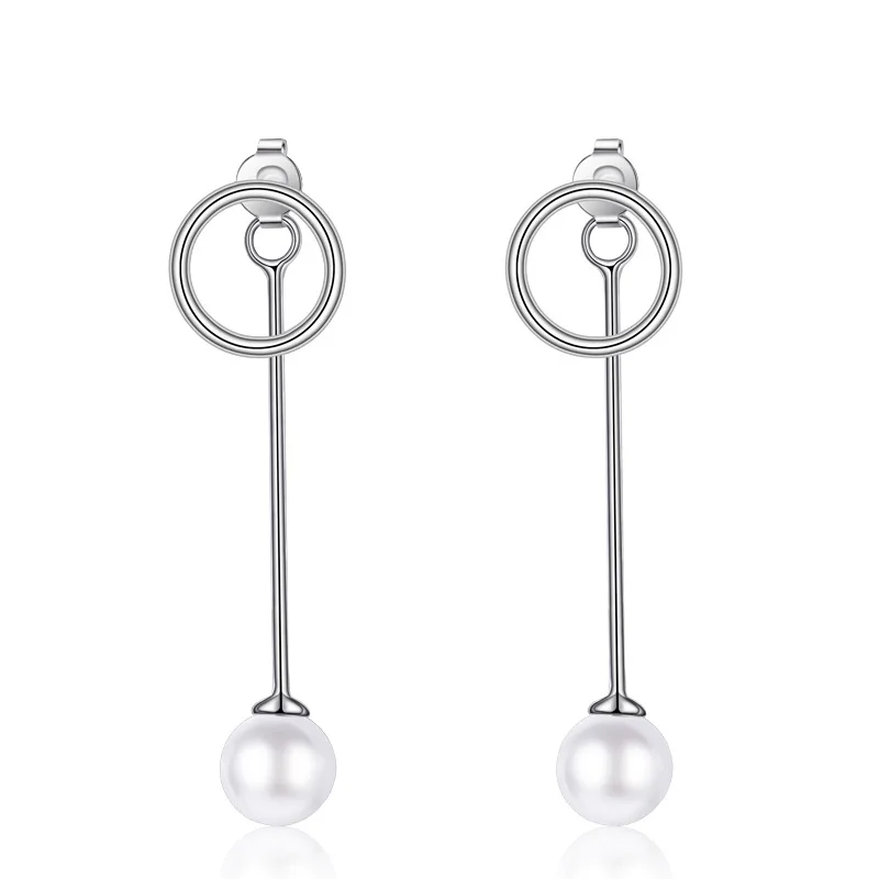 Silver Earrings 2017 New Fashion Design Round Pearl 925 Sterling Silver Stud Earrings for Women Girls Gift Hot Sale Wholesale
Silver Earrings 2017 New Fashion Design Round Pearl 925 Sterling Silver Stud Earrings for Women Girls Gift Hot Sale Wholesale