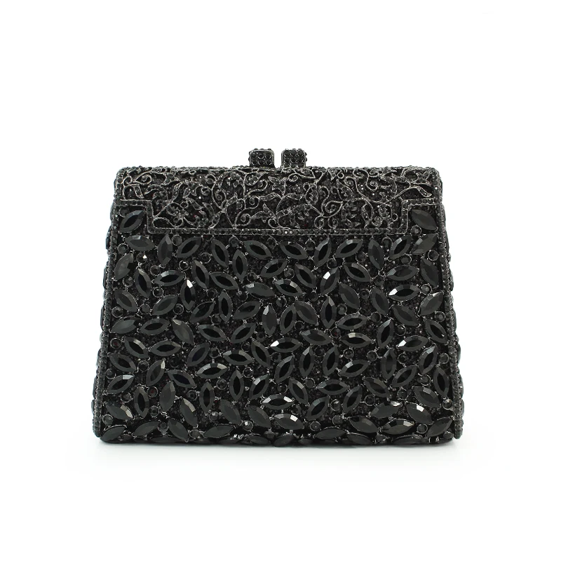Unique shaped Clutch Female Bag with Shoulder Chain Silver PU Black Crystal Clutch Handbag for Women Free Shipping (88142A-B)
Unique shaped Clutch Female Bag with Shoulder Chain Silver PU Black Crystal Clutch Handbag for Women Free Shipping (88142A-B)