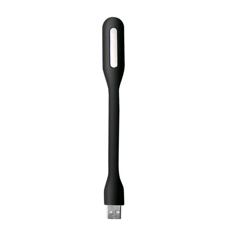 Миниатюрная портативная Светодиодная лампа для чтения с USB 5 в 1,2 Вт, суперъяркая лампа для чтения для внешнего аккумулятора, ПК, ноутбука, TSLM1