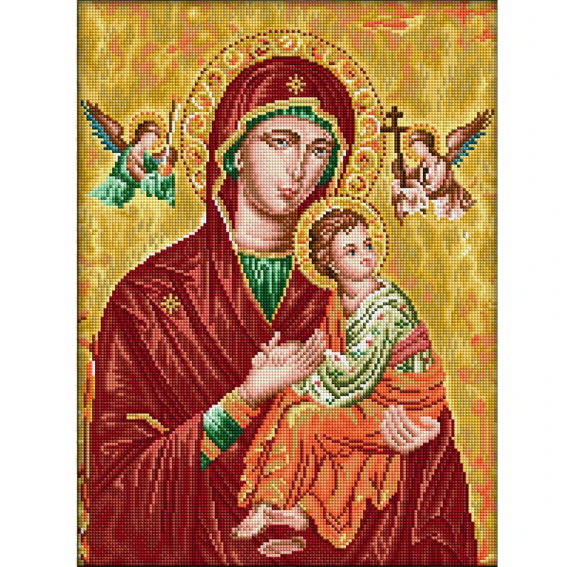 DIY Diamond Painting Full Square Women &Child Religion Icons Diamond Embroidery Picture of Resin Cross Stitch Home Decoration
DIY Diamond Painting Full Square Women &Child Religion Icons Diamond Embroidery Picture of Resin Cross Stitch Home Decoration