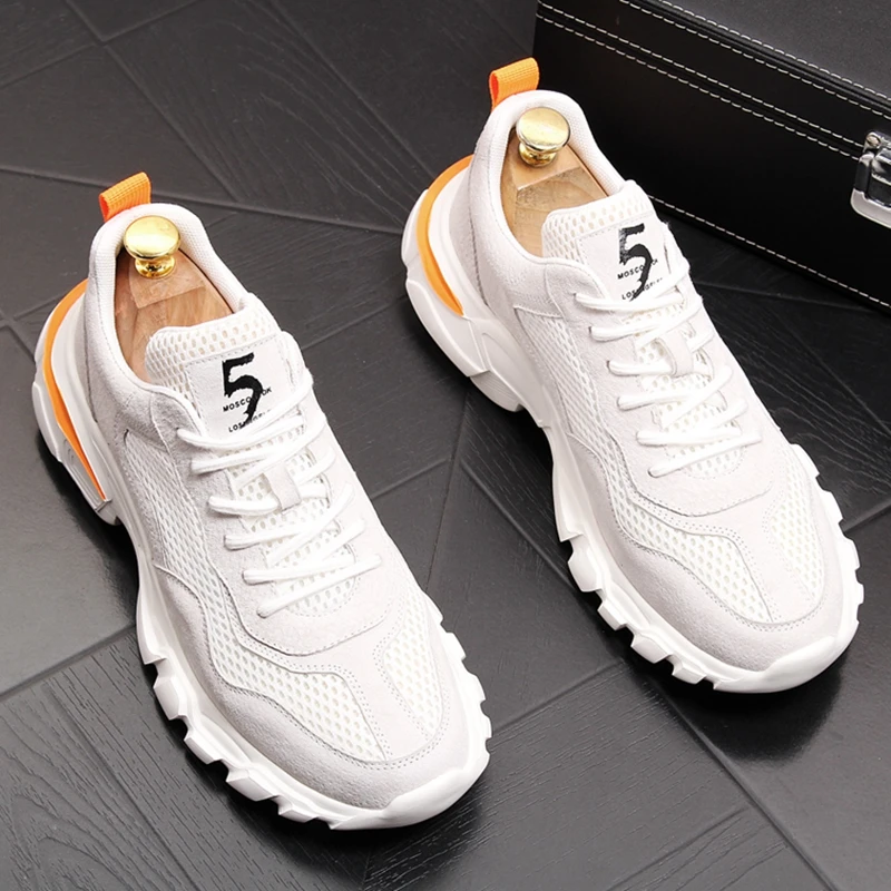 Stephoes New Men's Fashion Sneakers Summer New Thick Bottom Man Breathable Casual Shoe Outdoor Light Flats Shoes Hard-Wearing
Stephoes New Men's Fashion Sneakers Summer New Thick Bottom Man Breathable Casual Shoe Outdoor Light Flats Shoes Hard-Wearing