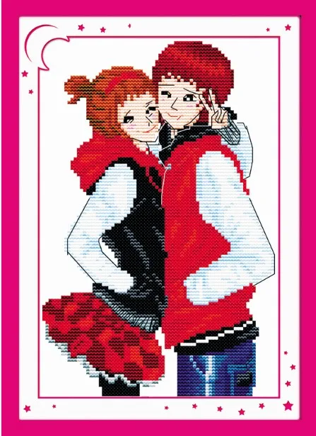 Happy together cross stitch kit people 18ct 14ct 11ct count print canvas stitches embroidery DIY handmade needlework
Happy together cross stitch kit people 18ct 14ct 11ct count print canvas stitches embroidery DIY handmade needlework
