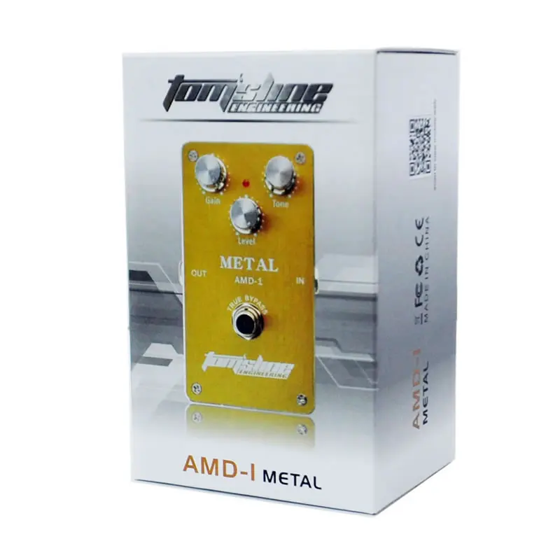 AROMA AMD-1 Metal Distortion Electric Guitar Effect Pedal Aluminum Alloy True Bypass Design Guitar Accessories
AROMA AMD-1 Metal Distortion Electric Guitar Effect Pedal Aluminum Alloy True Bypass Design Guitar Accessories