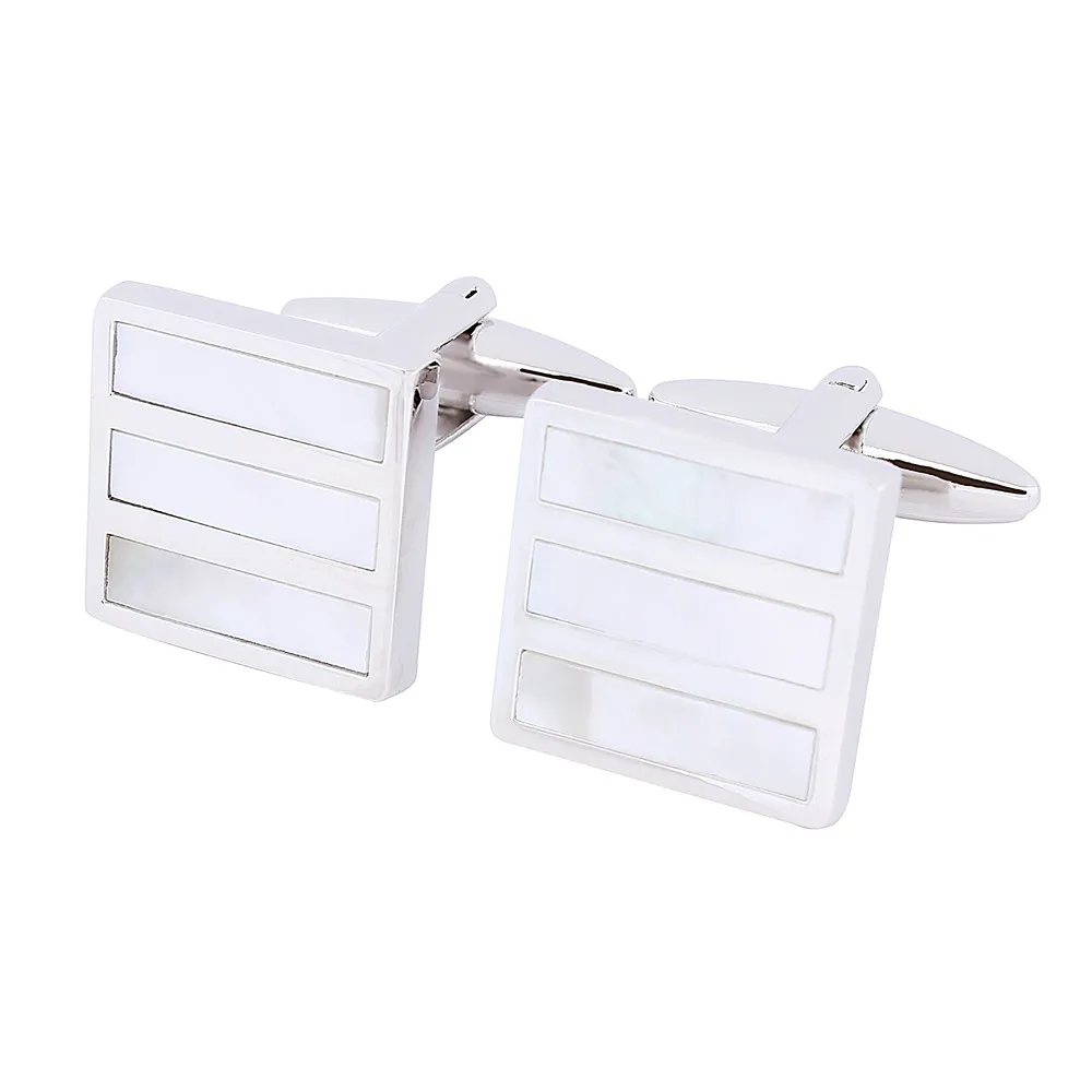 HAWSON Men's Fashion Cufflinks Rhodium Mother of Pearl Accessories Cuff Buttons French Shirt Business Wedding Jewelry
HAWSON Men's Fashion Cufflinks Rhodium Mother of Pearl Accessories Cuff Buttons French Shirt Business Wedding Jewelry