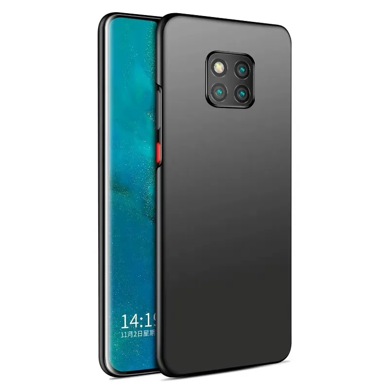 10 шт. простой матовый тонкий жесткий чехол накладка для Huawei P30 P20 Mate 30 20X10 Pro Lite Nova 5 5i