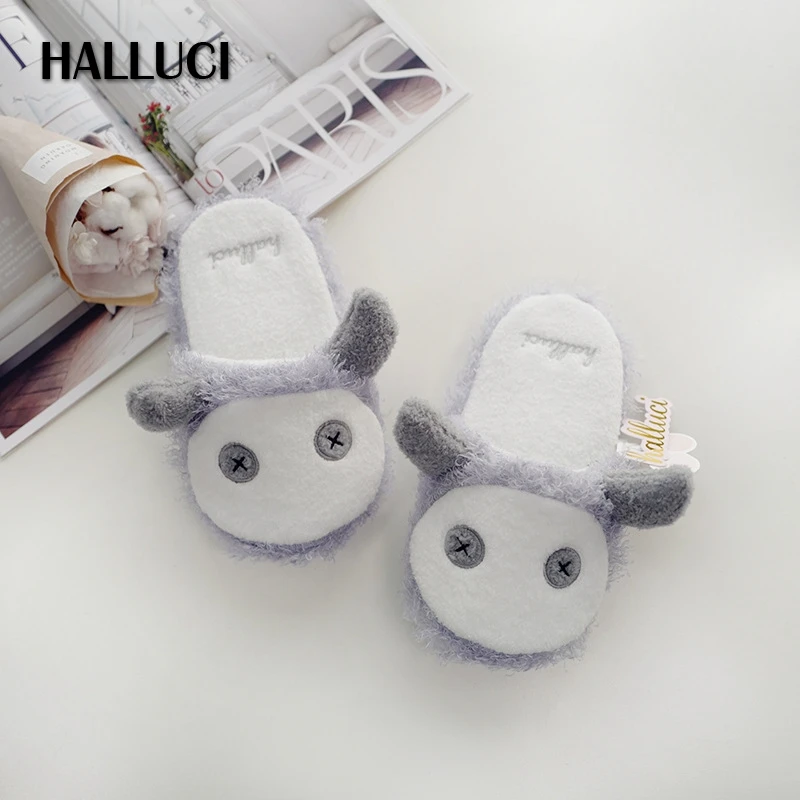 Japanese Kawaii purple monster home slippers shoes woman shoes casual soft cotton house Slippers warm indoor Flooring slippers
Japanese Kawaii purple monster home slippers shoes woman shoes casual soft cotton house Slippers warm indoor Flooring slippers
