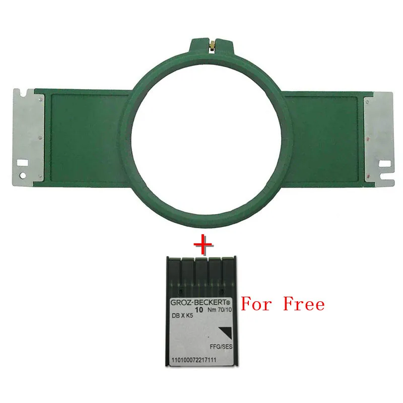 Embroidery machine TAJIMA GREEN Hoops 150mm round shape Total Length 355mm Tubular frame
Embroidery machine TAJIMA GREEN Hoops 150mm round shape Total Length 355mm Tubular frame