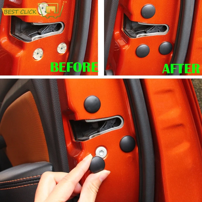 Винтовая крышка дверного замка для VW Tiguan Touran Golf Jetta Polo UP SEAT Leon Ateca Ibiza Altea Opel Insignia Astra