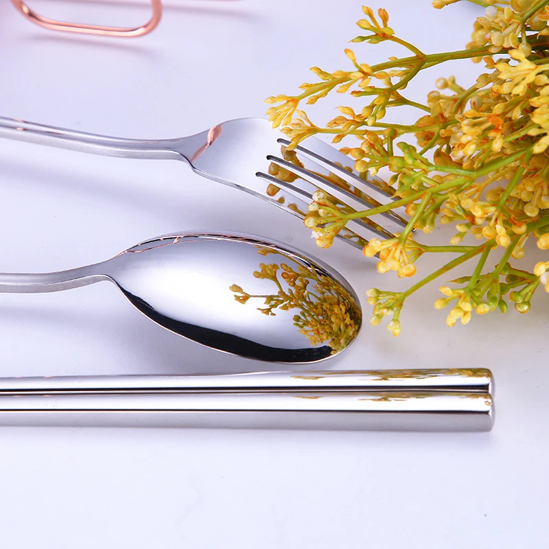 Stainless Steel Cutlery Set Gold Serving Spoon Fork Flatware Complect Reusable Utensil Coffee Tableware With Straws Cloth Bag
Stainless Steel Cutlery Set Gold Serving Spoon Fork Flatware Complect Reusable Utensil Coffee Tableware With Straws Cloth Bag
