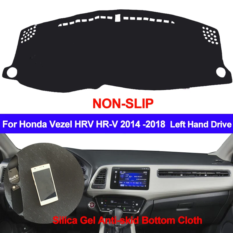 Силиконовый нескользящий чехол TAIJS для приборной панели автомобиля Honda Vezel HRV HR-V 2014 2015 2016 2017 2018, автомобильный коврик для приборной панели с защитой от УФ-лучей
Силиконовый нескользящий чехол TAIJS для приборной панели автомобиля Honda Vezel HRV HR-V 2014 2015 2016 2017 2018, автомобильный коврик для приборной панели с защитой от УФ-лучей