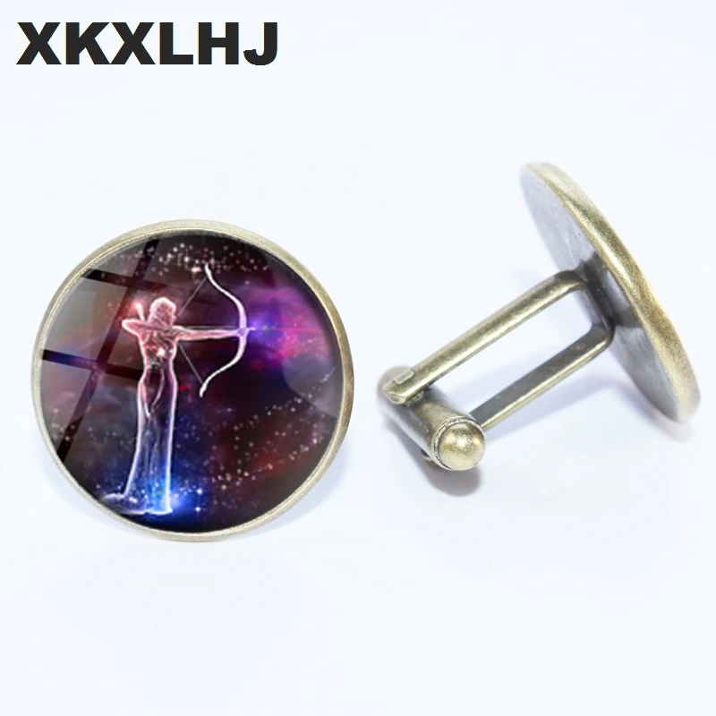 XKXLHJ New 12 Constellation Art Picture Bump Glass Bronze Cuff, Virgo, Leo, Aries, Gemini. Fashion Lady Lucky Button
XKXLHJ New 12 Constellation Art Picture Bump Glass Bronze Cuff, Virgo, Leo, Aries, Gemini. Fashion Lady Lucky Button