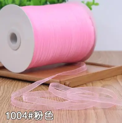 6mm 10 Meters long Pink Organza Ribbon For Arts Crafts Sewing Christmas Wedding Party Decoration Gift Wrap Handmade DIY Material
6mm 10 Meters long Pink Organza Ribbon For Arts Crafts Sewing Christmas Wedding Party Decoration Gift Wrap Handmade DIY Material