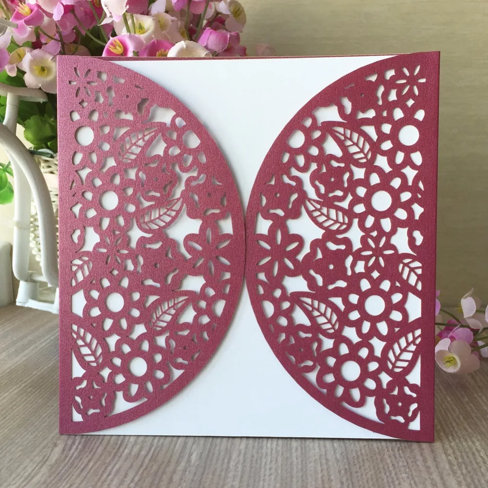 30Pcs/Lot Leaves and flowers pattern laser cut carved wedding Invitation Card birthday party invitation card
30Pcs/Lot Leaves and flowers pattern laser cut carved wedding Invitation Card birthday party invitation card