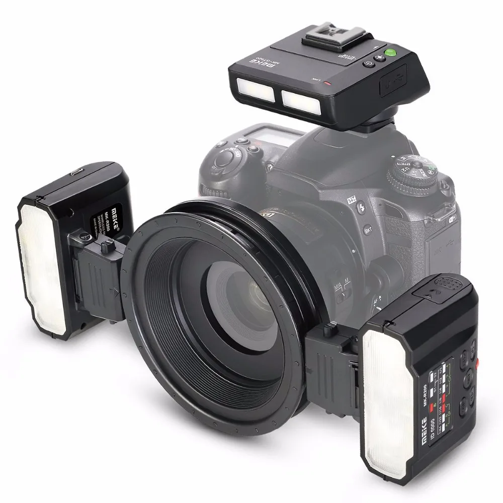 Фотовспышка Meike MK-MT24 Macro Twin Lite для камер Sony A7 A7R A7S A7II A7RII A5000 A5100 A6000 A6300 A6500 NEX6 NEX7 NEX3 NEX5
Фотовспышка Meike MK-MT24 Macro Twin Lite для камер Sony A7 A7R A7S A7II A7RII A5000 A5100 A6000 A6300 A6500 NEX6 NEX7 NEX3 NEX5