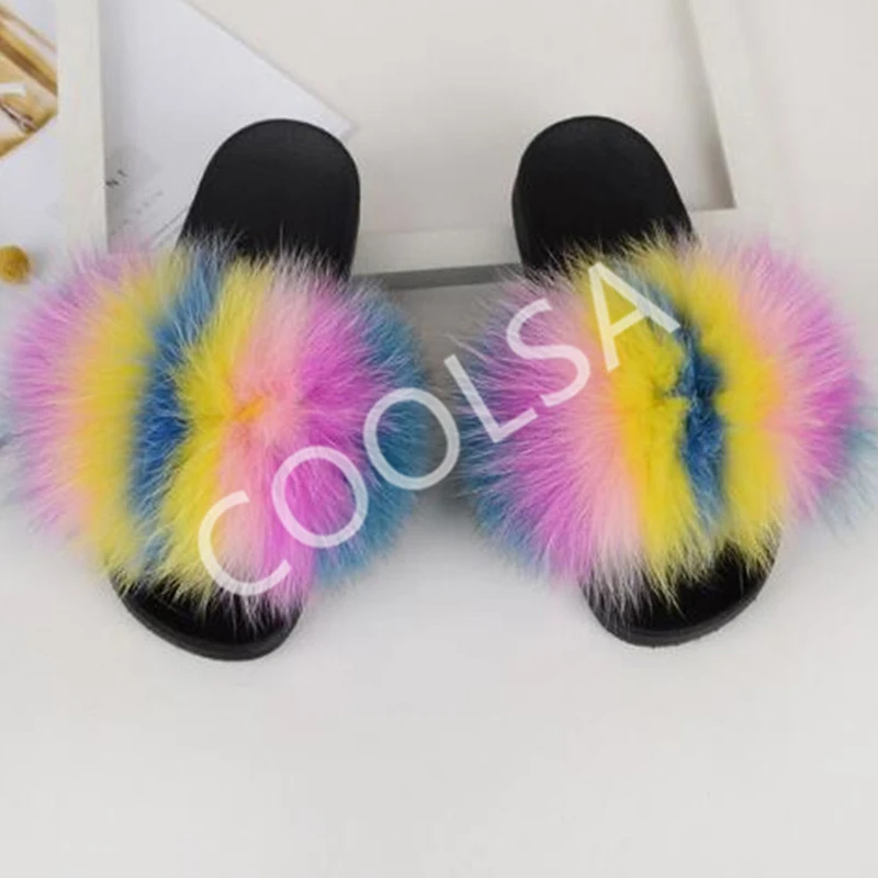 Women Winter Real Fox Fur Slippers Home Furry Flat Sandals Female Cute Fluffy House Shoes Woman Fur Slides Ladies Fur Flip Flops
Women Winter Real Fox Fur Slippers Home Furry Flat Sandals Female Cute Fluffy House Shoes Woman Fur Slides Ladies Fur Flip Flops