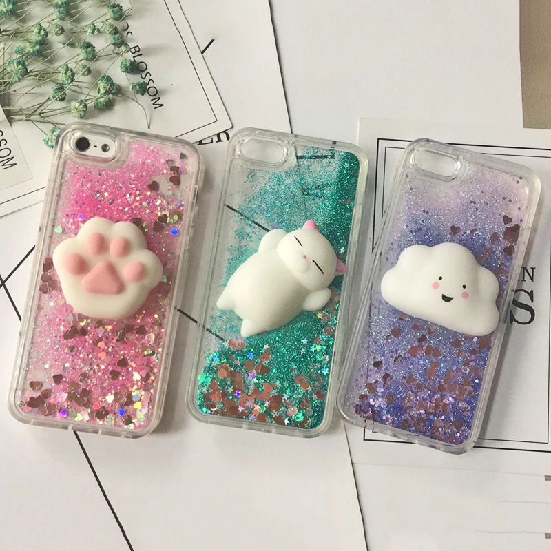 3D Squishy Cat Case For iPhone 5S SE 7 7 Plus Case Liquid Quicksand Glitter Silicone Case For iPhone 8 Plus Xs Xr 6s Cover Coque
3D Squishy Cat Case For iPhone 5S SE 7 7 Plus Case Liquid Quicksand Glitter Silicone Case For iPhone 8 Plus Xs Xr 6s Cover Coque