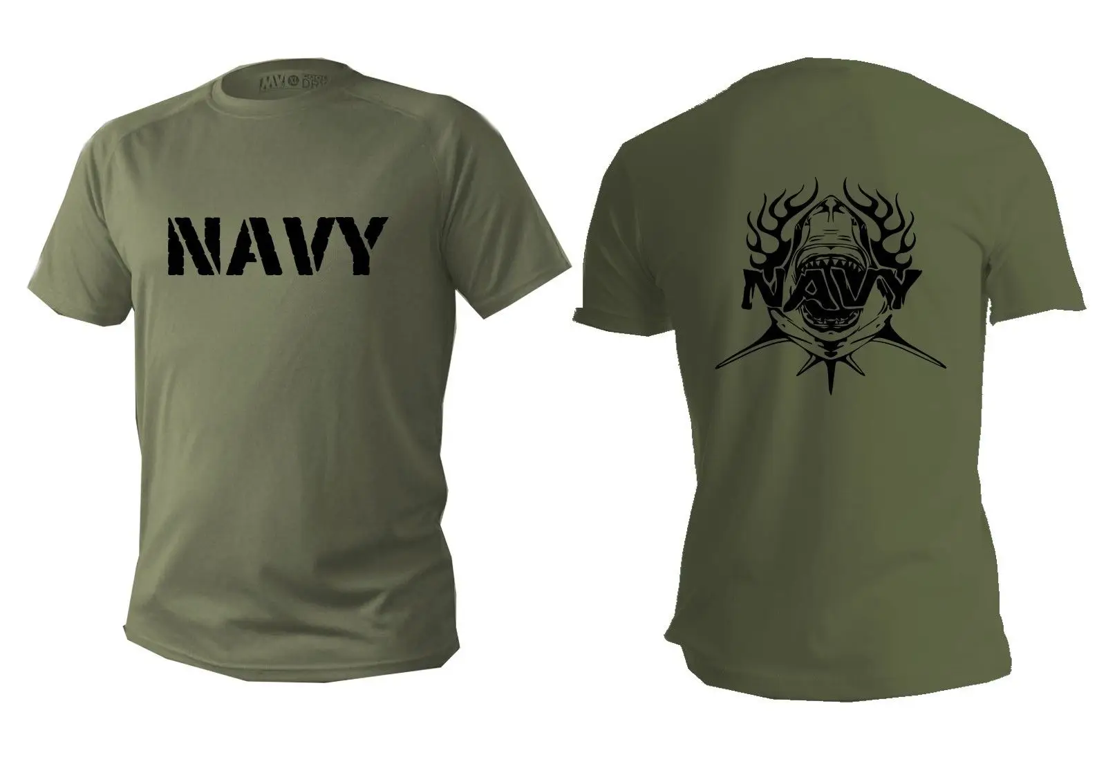 

2019 Hot sale T shirt Mens short sleeve green olive usa navy shark army military sporter