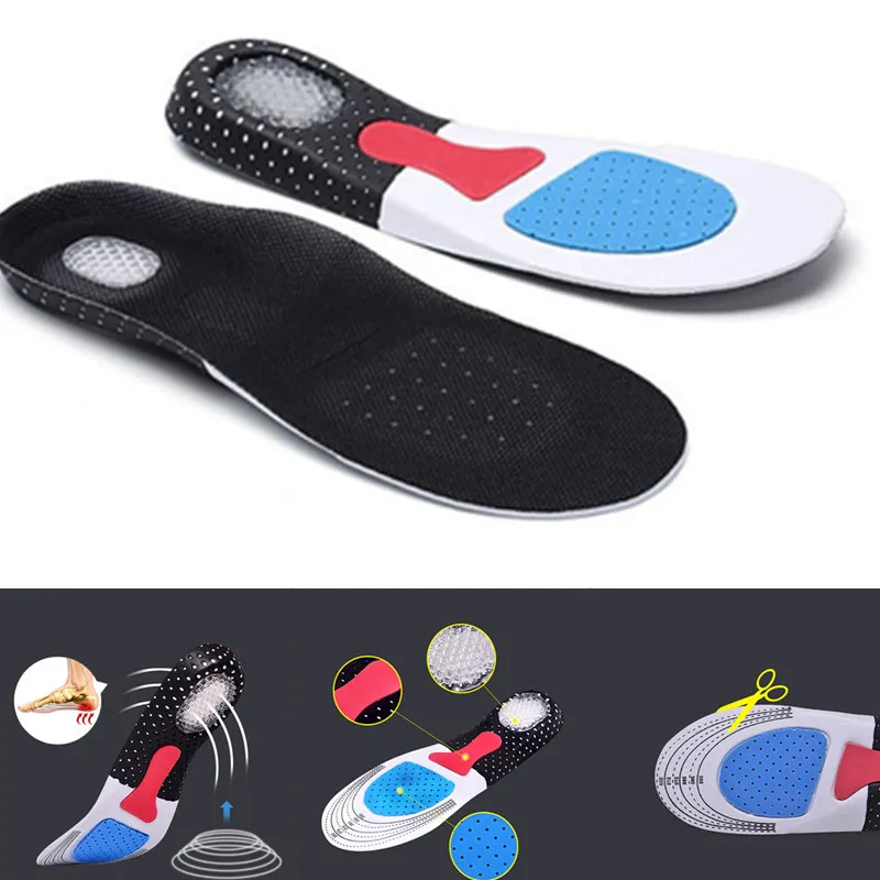 1Pair Hot EVA Gel Insoles Foot Care For Plantar Fasciitis Heel Spur Sport Shoe Pad Insoles Arch Orthopedic Insoles M/L
1Pair Hot EVA Gel Insoles Foot Care For Plantar Fasciitis Heel Spur Sport Shoe Pad Insoles Arch Orthopedic Insoles M/L
