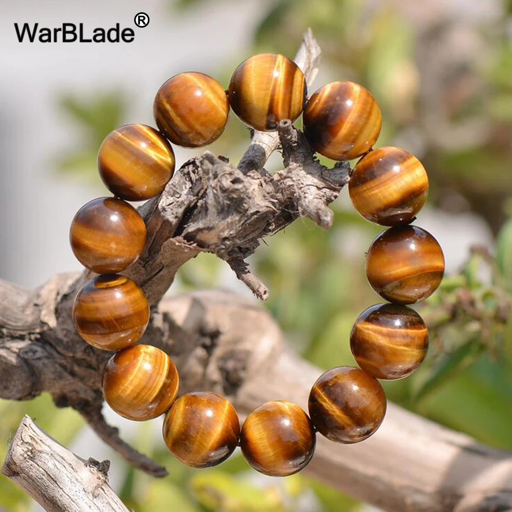 WarBLade AAAAAA Natural 6A Yellow Tiger Eye Stone Bracelet 6mm-18mm Charm Tiger Eye Stone Beads Bracelet Bangles For Men Women
WarBLade AAAAAA Natural 6A Yellow Tiger Eye Stone Bracelet 6mm-18mm Charm Tiger Eye Stone Beads Bracelet Bangles For Men Women