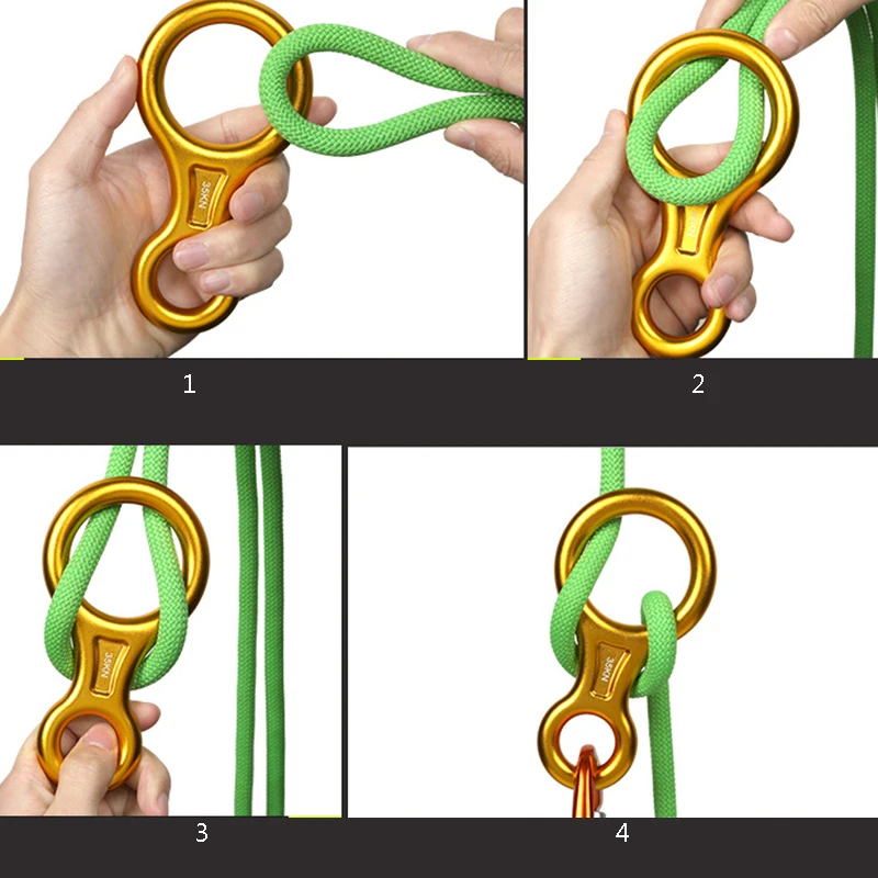 1 Piece Aluminum 8 Ring Camping Hook 35KN Carabiner Rope Clip Rock Climbing Gear Equipment Mountaineering Random Color Delivery
1 Piece Aluminum 8 Ring Camping Hook 35KN Carabiner Rope Clip Rock Climbing Gear Equipment Mountaineering Random Color Delivery