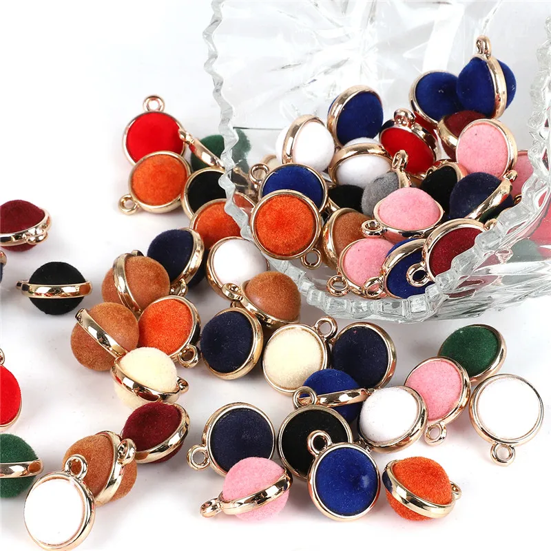 Classic Design 10pcs/lot 15MM Color Flocking Rounds Balls Shape Resin Beads Diy Jewelry Earrings/Garment Pendant Accessory
Classic Design 10pcs/lot 15MM Color Flocking Rounds Balls Shape Resin Beads Diy Jewelry Earrings/Garment Pendant Accessory
