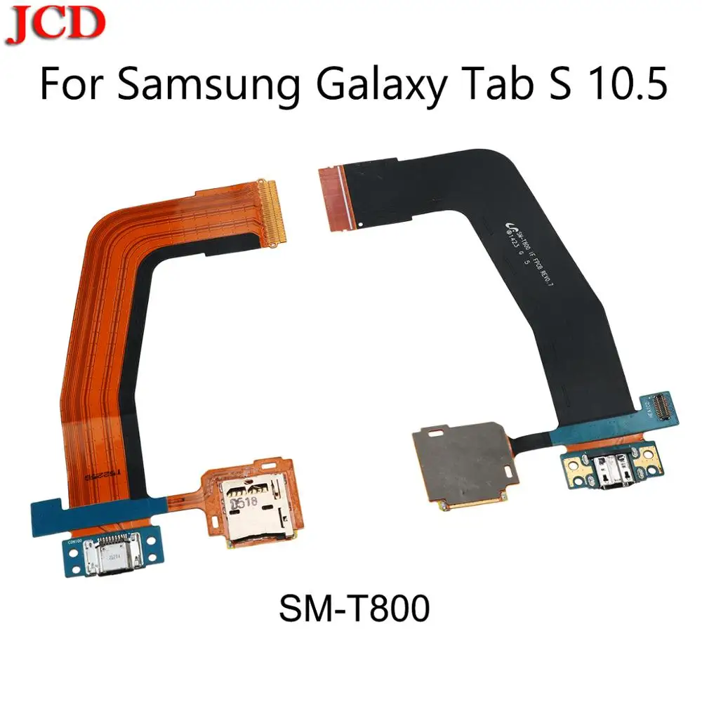 JCD New For Samsung Galaxy Tab S 10.5 SM-T800 Dock Connector Charge Charging Port Flex Cable With MicroSD Memory Card Holder
JCD New For Samsung Galaxy Tab S 10.5 SM-T800 Dock Connector Charge Charging Port Flex Cable With MicroSD Memory Card Holder