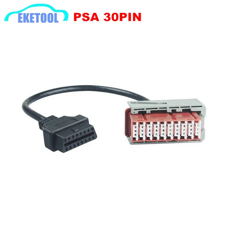 PSA30Pin OBD30 контактный разъем для OBD2 DLC 16 Pin 16Pin Женский адаптер автомобильного