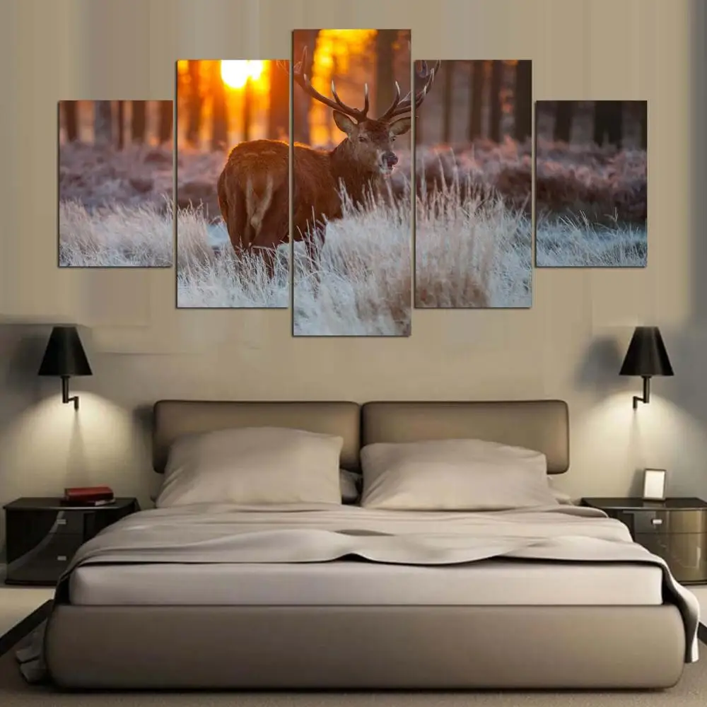 5 Piece canvas art Print Deer Painting decoration for home Print Painting on canvas Art Living Room
5 Piece canvas art Print Deer Painting decoration for home Print Painting on canvas Art Living Room