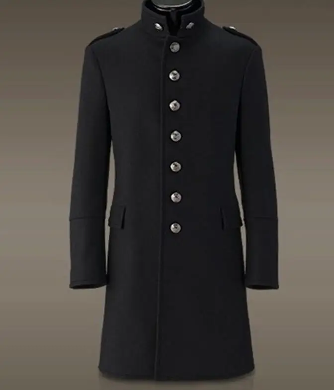 S--5XL HOT / Spring Men's New Fashion Personalized custom large size In The Long Wool Of Cultivate One's Morality Coat
S--5XL HOT / Spring Men's New Fashion Personalized custom large size In The Long Wool Of Cultivate One's Morality Coat