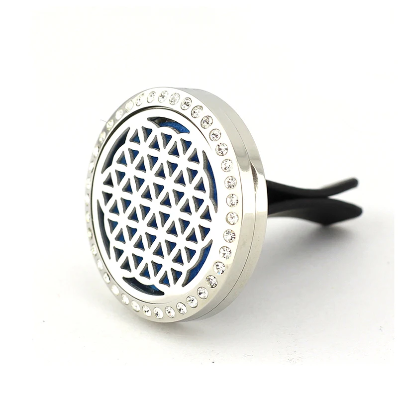 30mm Stainless Steel rhinestone crystal new design air outlet aroma essential oil diffuser for car
30mm Stainless Steel rhinestone crystal new design air outlet aroma essential oil diffuser for car