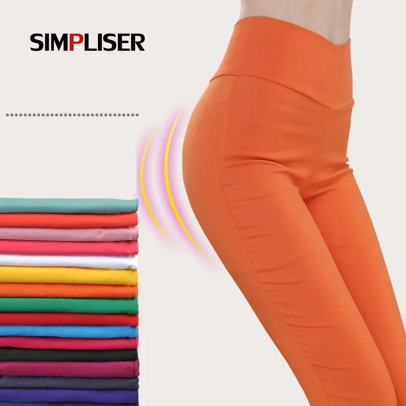 SIMPLISER Leggings Women High Waist Pencil Pants Female Casual Trousers Candy Color large Size Stretch Female Pantalon 5xl 6xl
SIMPLISER Leggings Women High Waist Pencil Pants Female Casual Trousers Candy Color large Size Stretch Female Pantalon 5xl 6xl