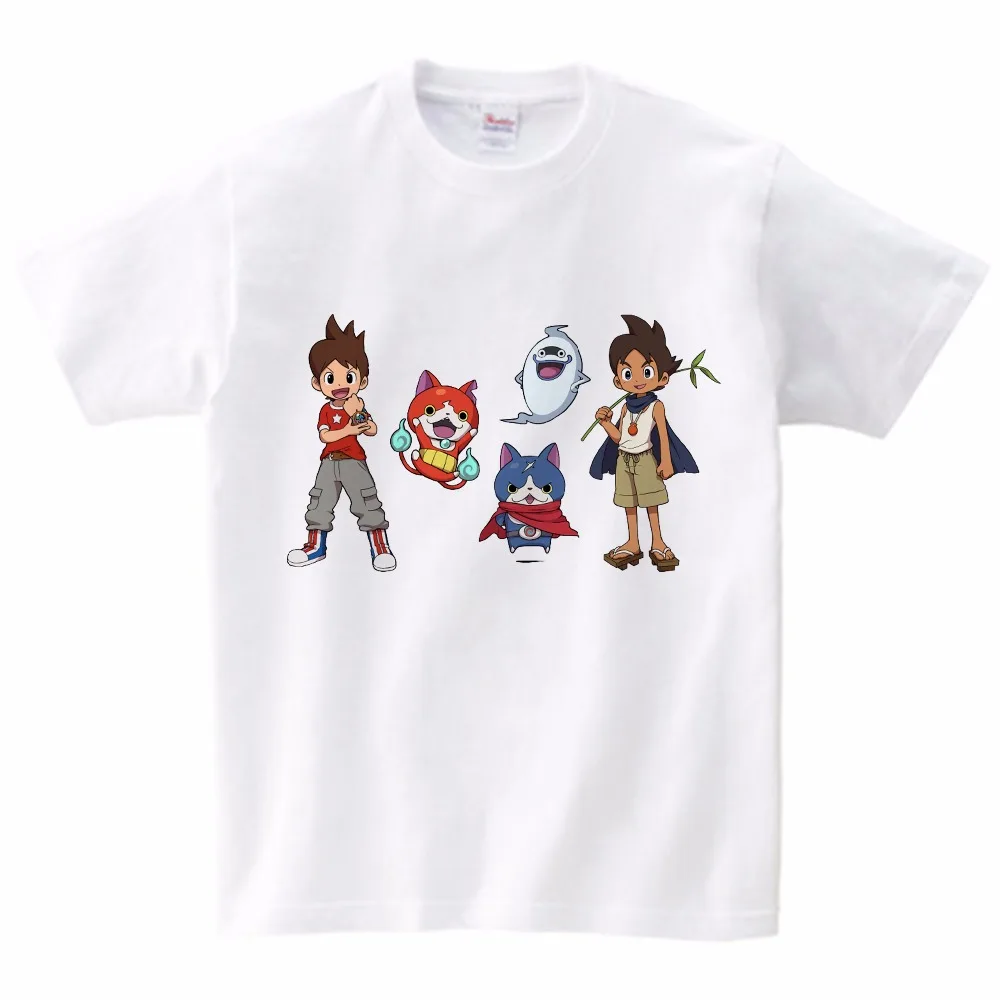 New tide Children Yo-kai Watch Print Tee Tops Summer Clothing Clothes Cotton T-shirt Kids TShirt Children short sleeved clothe
New tide Children Yo-kai Watch Print Tee Tops Summer Clothing Clothes Cotton T-shirt Kids TShirt Children short sleeved clothe
