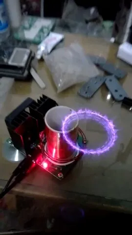 DIY Tesla Coil плазменная сирена 24V 3A музыкальная дуга образовательная
