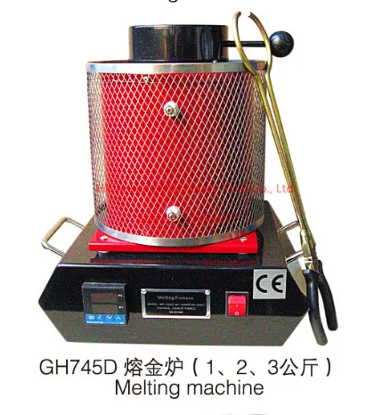 Hajet Jewelry Equipment 110V 2kg Mini Melting Furnace Gold Silver Melting Furnace Gold Machine
Hajet Jewelry Equipment 110V 2kg Mini Melting Furnace Gold Silver Melting Furnace Gold Machine