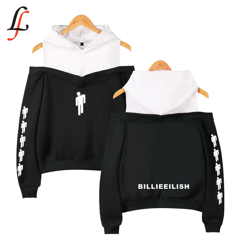 Женский спортивный костюм Billieeilish Толстовка на бретельках с капюшоном|Женские
