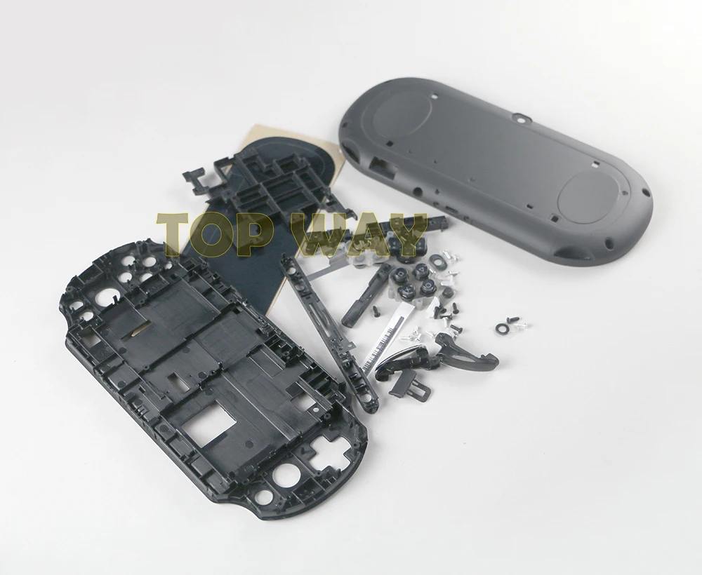 3sets/lot Black full Housing Front back Faceplate Case Shell Cover Full Buttons for PSV2000 PSVITA 2000 Console
3sets/lot Black full Housing Front back Faceplate Case Shell Cover Full Buttons for PSV2000 PSVITA 2000 Console