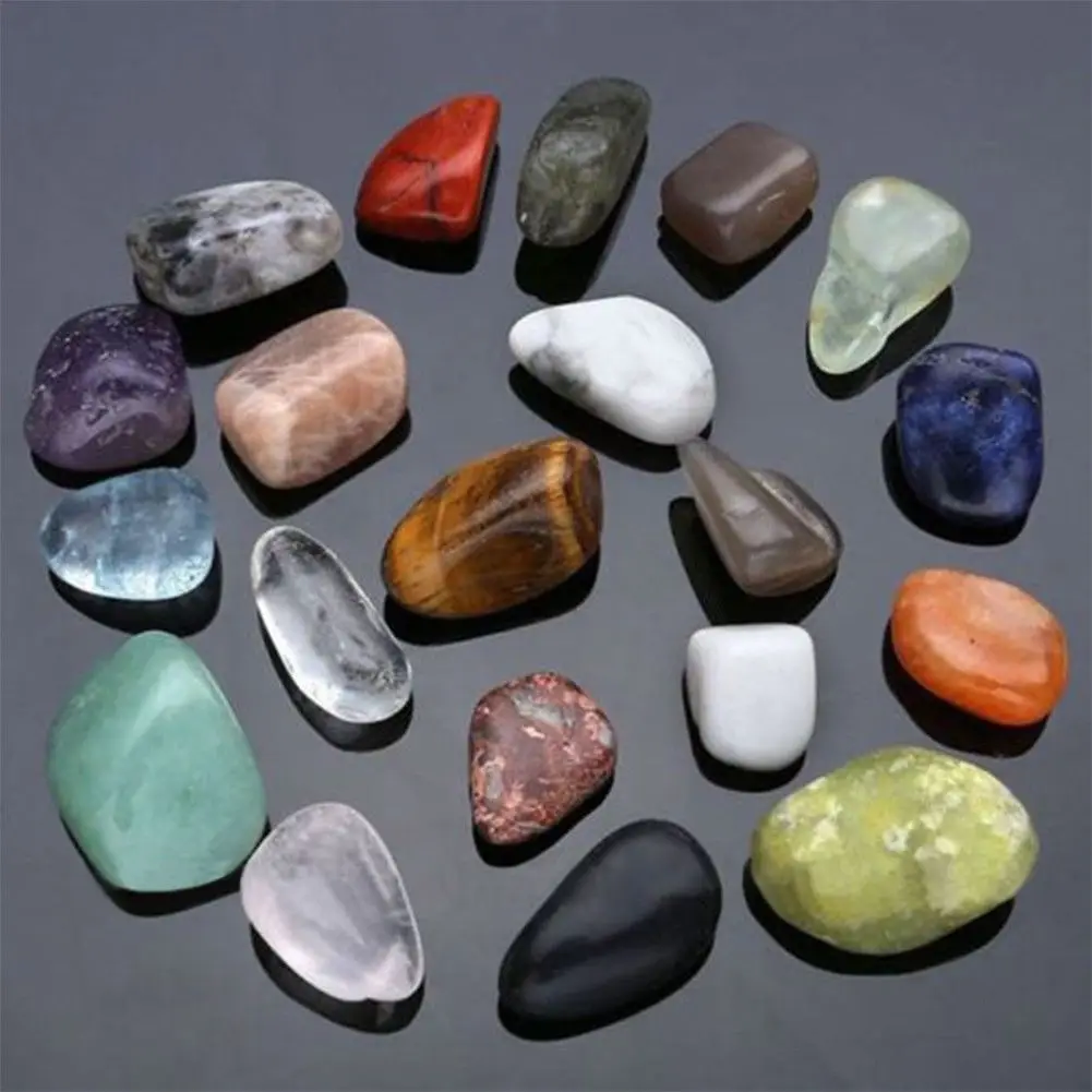20pcs Natural Crystal Gemstone Polished Healing Chakra Stone Collection Popular Stones Decoration Crafts
20pcs Natural Crystal Gemstone Polished Healing Chakra Stone Collection Popular Stones Decoration Crafts