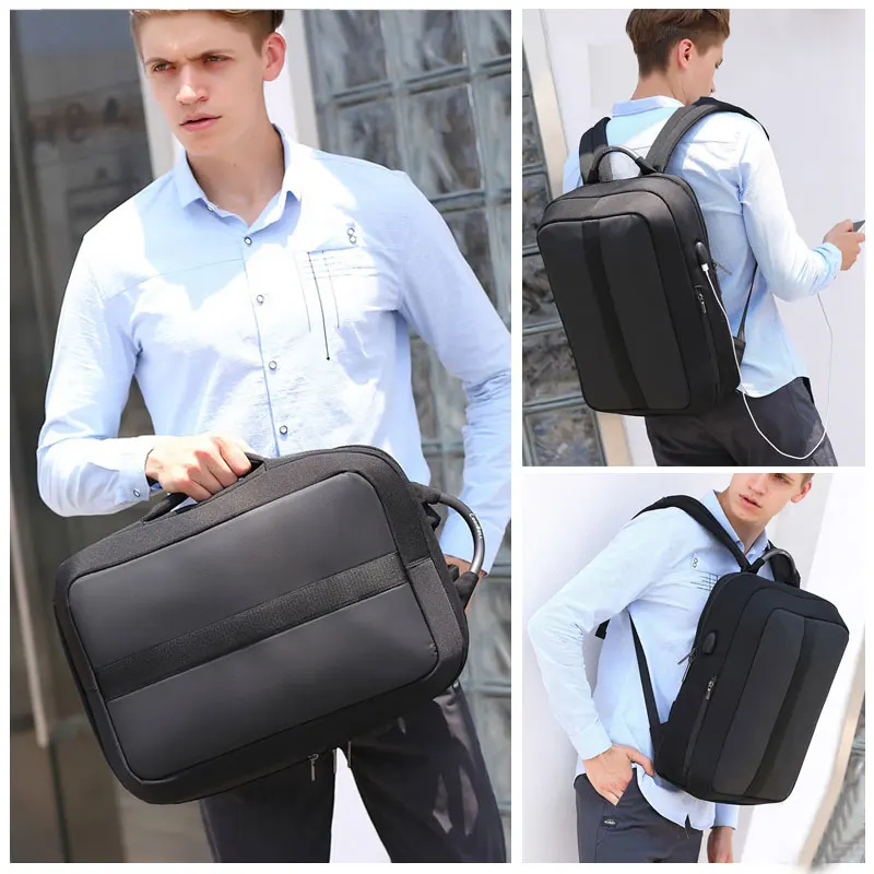 Scione New Arrive Waterproof USB Charging Backpack Travel Business 15.6" Laptop Shoulder Hand Bags Simple Large For Men
Scione New Arrive Waterproof USB Charging Backpack Travel Business 15.6" Laptop Shoulder Hand Bags Simple Large For Men