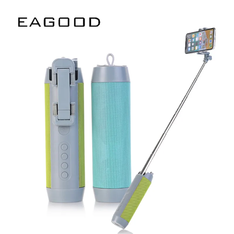 Eagwood Bluetooth динамик с селфи палка зарядный банк и фонарик 5в1 стерео Открытый