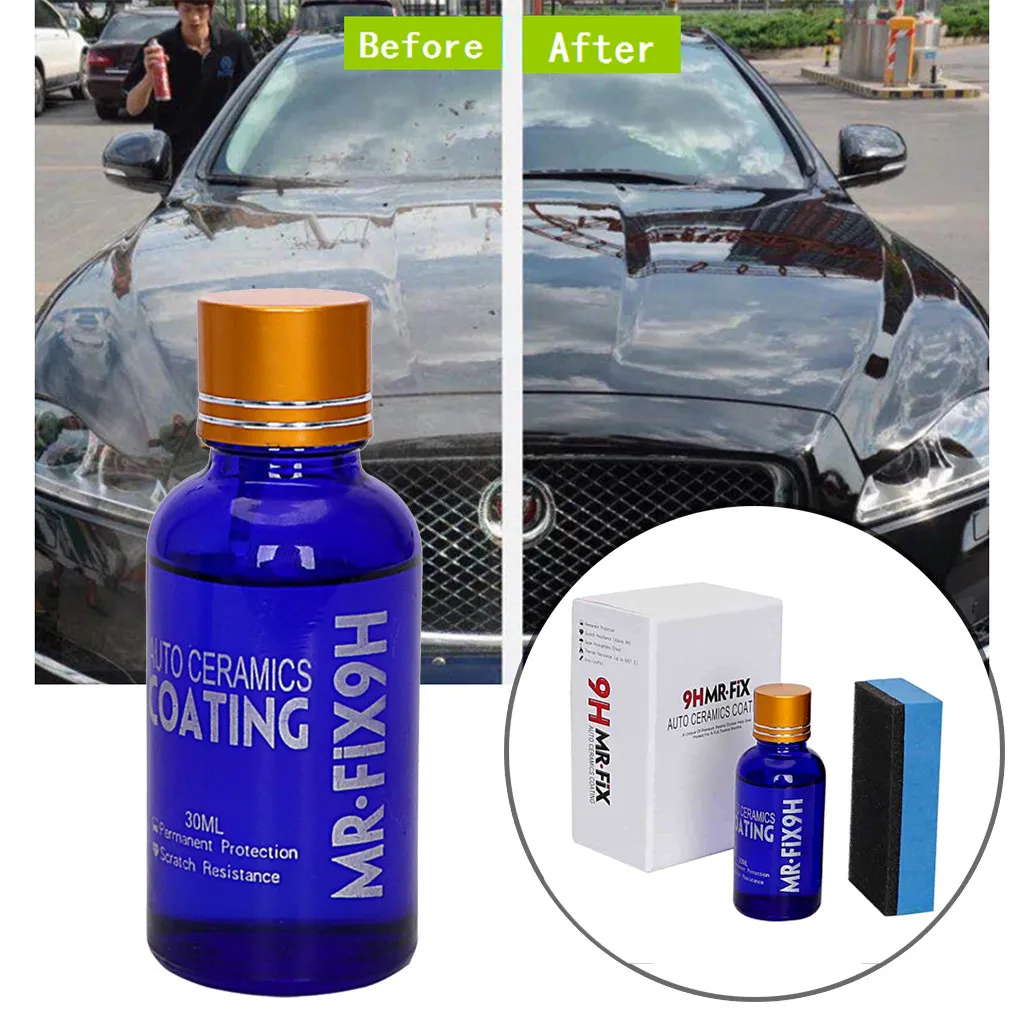 2 PCS car polish 30ml 9H Car Oxidation Liquid Ceramic Coat Super Hydrophobic Glass Coating Set Car Accessories G10
2 PCS car polish 30ml 9H Car Oxidation Liquid Ceramic Coat Super Hydrophobic Glass Coating Set Car Accessories G10