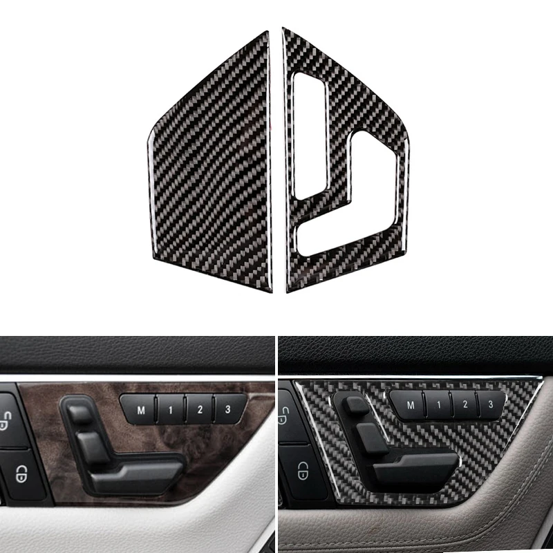 Car Styling Real Carbon Fiber Side Seat Adjust Switch Button Frame Cover Trim For Mercedes Benz C Class W204 2007 - 2013
Car Styling Real Carbon Fiber Side Seat Adjust Switch Button Frame Cover Trim For Mercedes Benz C Class W204 2007 - 2013