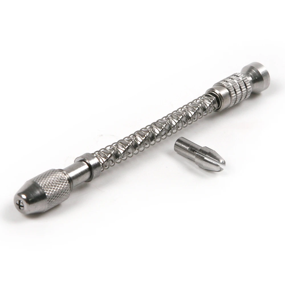 Precision Pin Vise Model Hand Drill Set Hobby Jewelers Tool with 2pcs chunk
Precision Pin Vise Model Hand Drill Set Hobby Jewelers Tool with 2pcs chunk