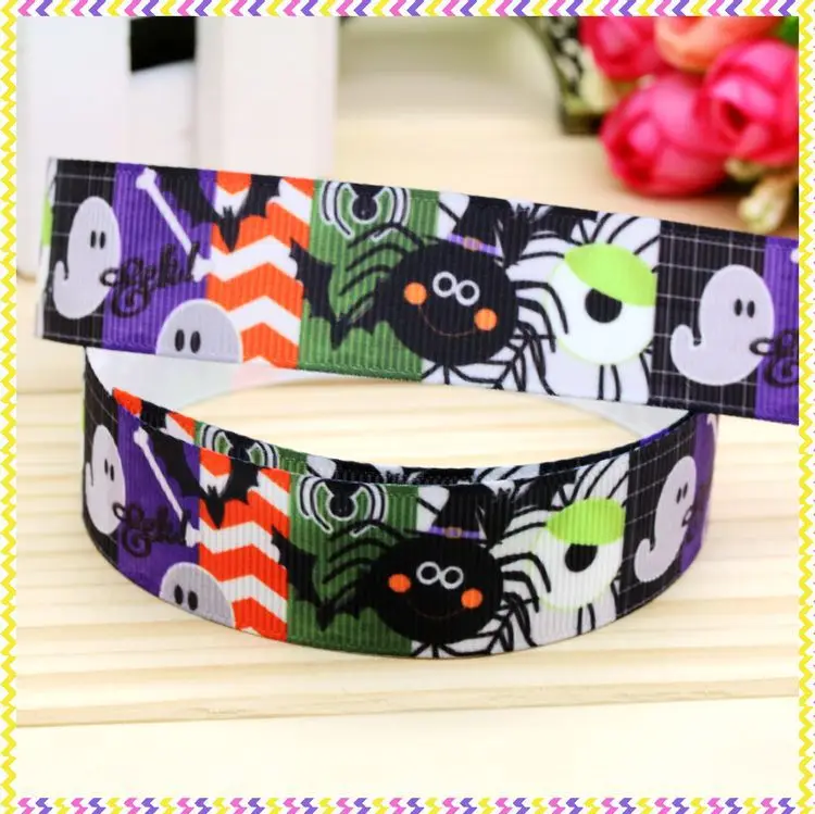 7/8inch Free Shipping Halloween Printed Grosgrain Ribbon Material Headwear Party Decoration Diy Wholesale OEM 22mm P4407
7/8inch Free Shipping Halloween Printed Grosgrain Ribbon Material Headwear Party Decoration Diy Wholesale OEM 22mm P4407