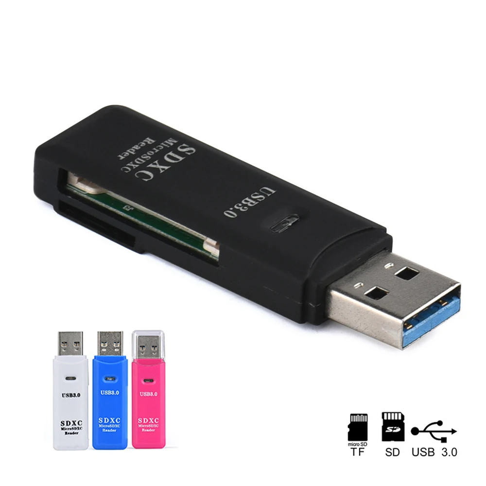 Многофункциональный USB 3 0 TF Micro SD кардридер до 5 Гбит/с высокоскоростной sd адаптер